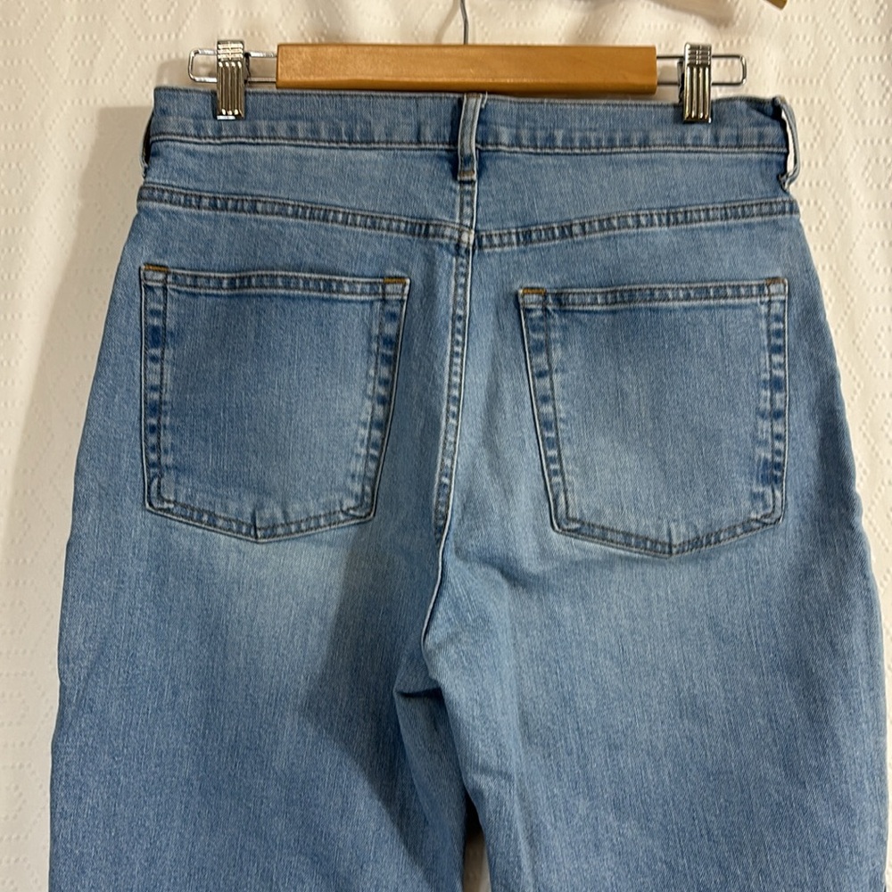 Everlane High Rise Straight Jeans Size 30 Ankle denim pants high waist - Picture 6 of 9